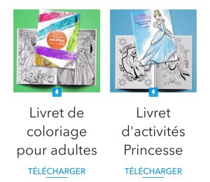 Livrets d'activités manuelles Disney Shop 